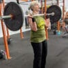 Woman over 70 working out at Northglenn Health and Fitness