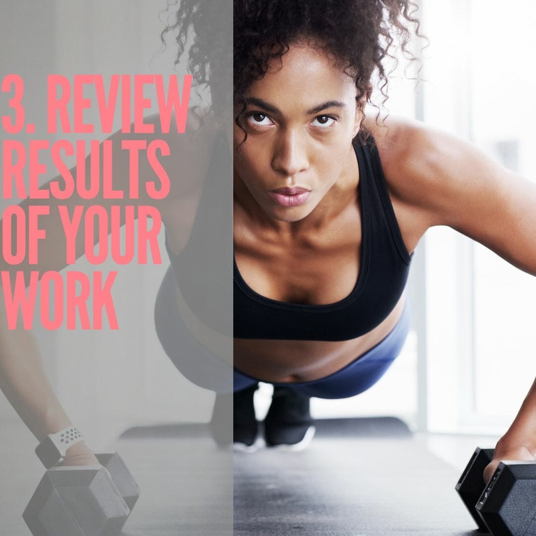Review Results of your progress