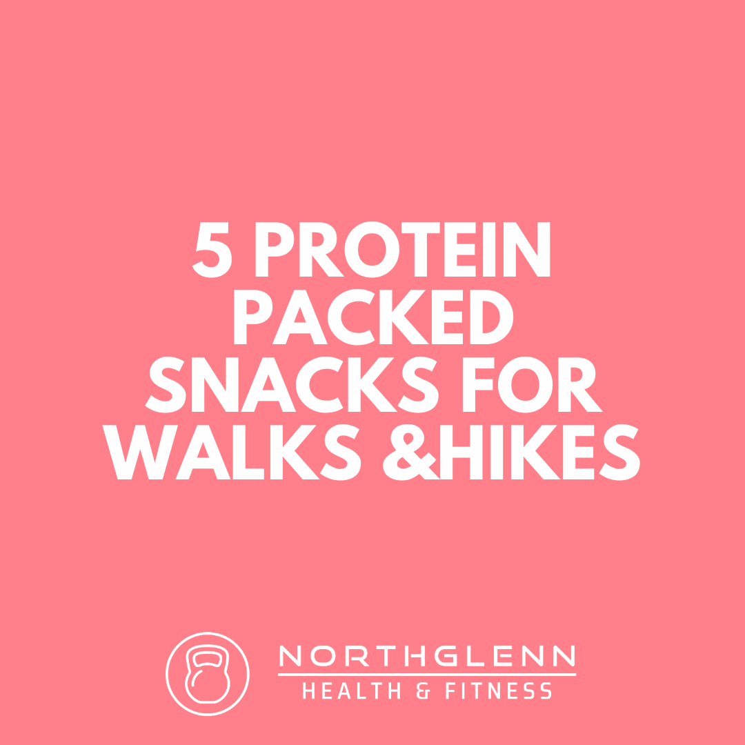 protein packed snacks for walks and hikes